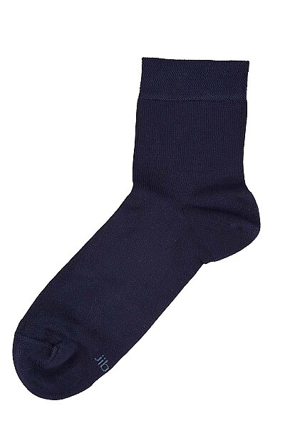 6401 Jiber Erkek Modal Konç Patik 12li Lacivert - 6