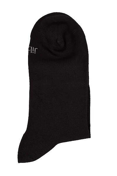 6401 Jiber Erkek Modal Konç Patik 12li Siyah - 4