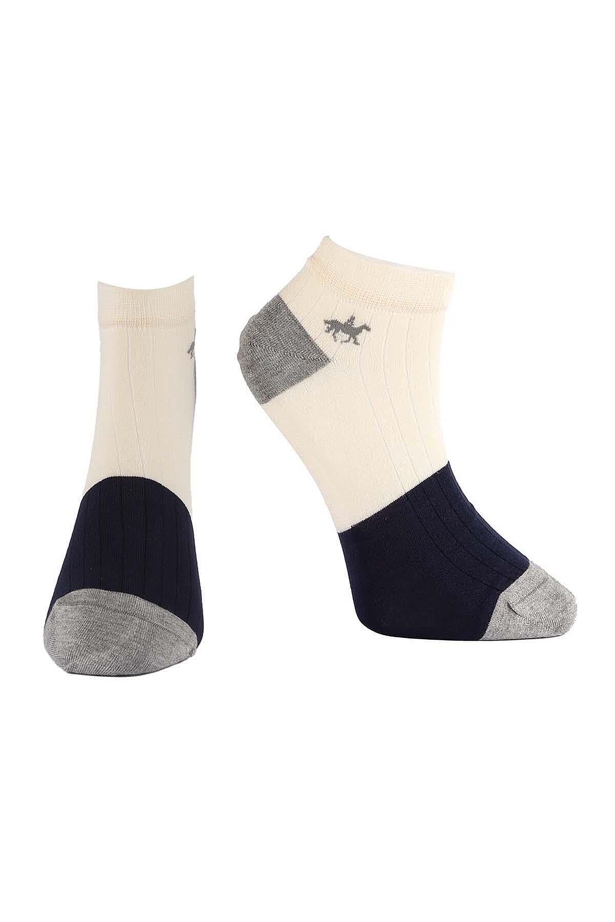 6757 Jiber Erkek Bambu Patik 12li Karışık - 3