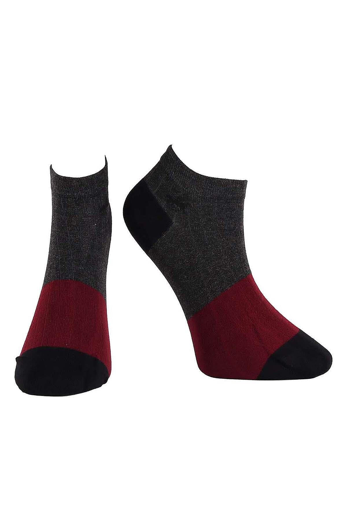 6757 Jiber Erkek Bambu Patik 12li Karışık - 4