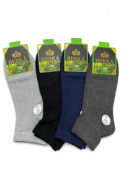 6789 Berka Erkek Bambu Patik 12'li Paket Asorti