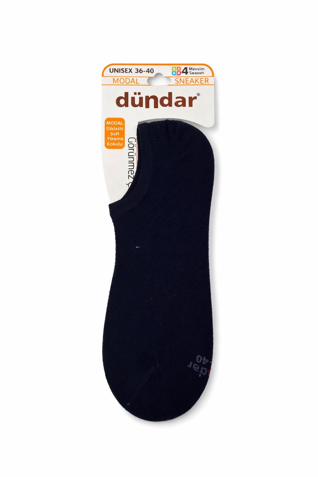 6876 Dündar Modal Sneaker 12li Siyah - 1