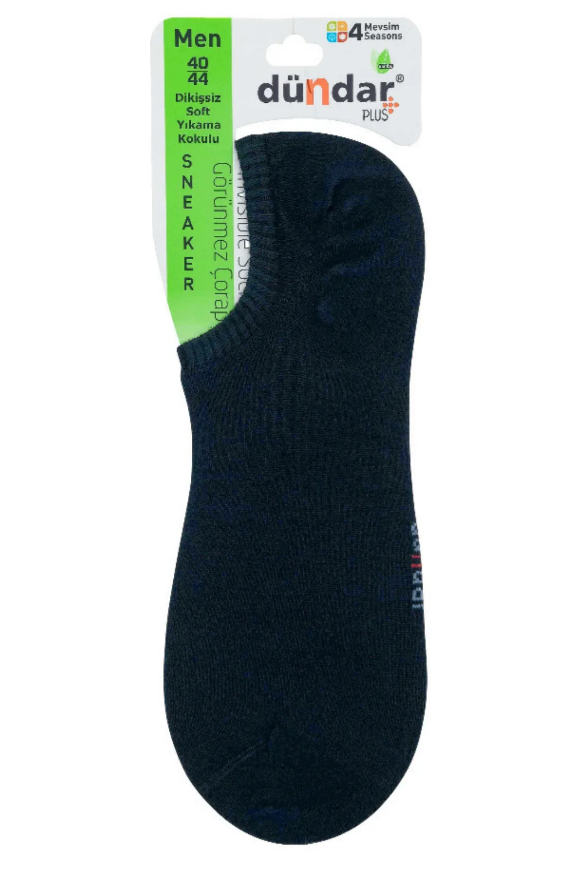 6883 Dündar Erkek Bambu Sneaker 12'li Paket Lacivert - 1