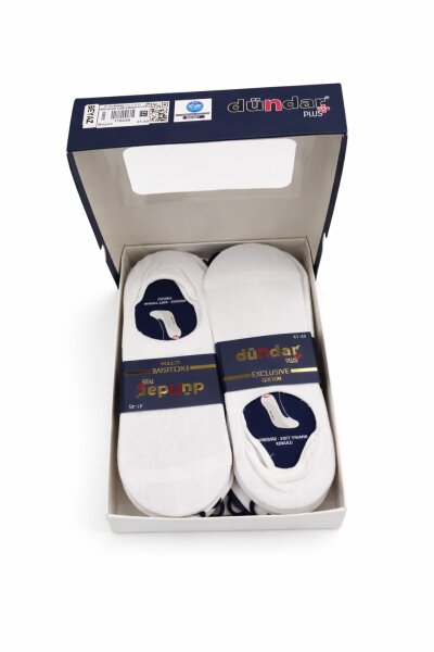6906 Dündar Erkek Exculusive Cotton Babet 12li Beyaz - DÜNDAR ÇORAP (1)