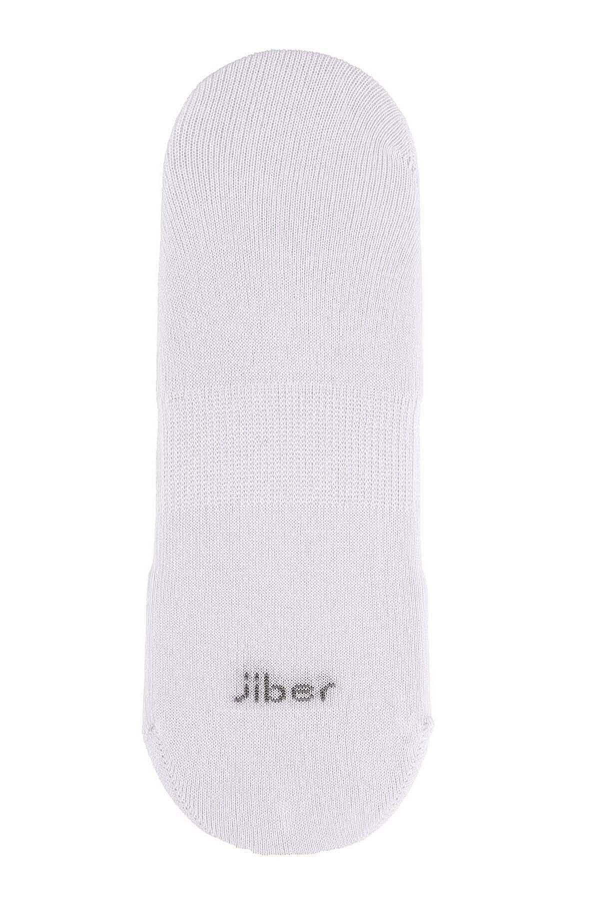 7001 Jiber Erkek Bambu Babet 12li Beyaz - 2