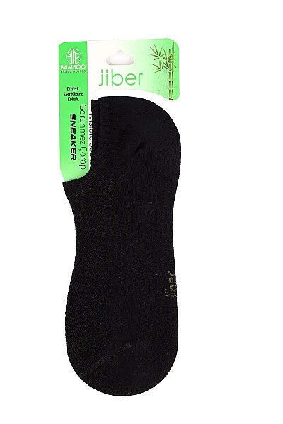7050 Jiber Erkek Bambu Sneaker 12li Siyah - JİBER