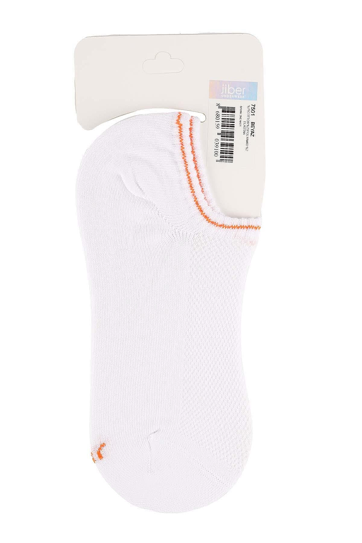 7051 Jiber Erkek Bambu Sneaker 12li Beyaz - 4