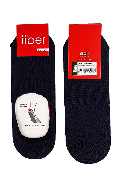 7099 Jiber Erkek Cotton Babet 12li Lacivert - JİBER (1)