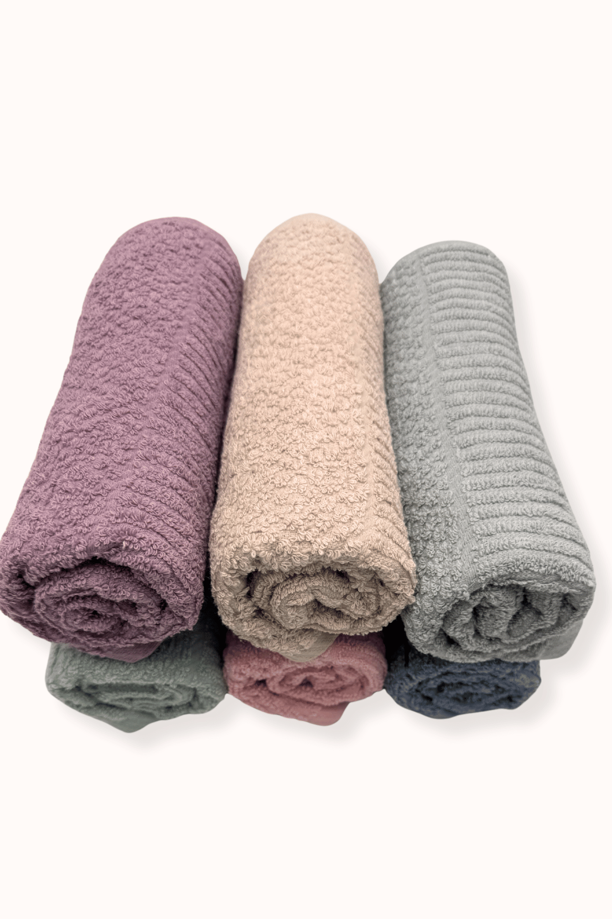 70x140 Renkli Banyo Havlu 6'lı - 2