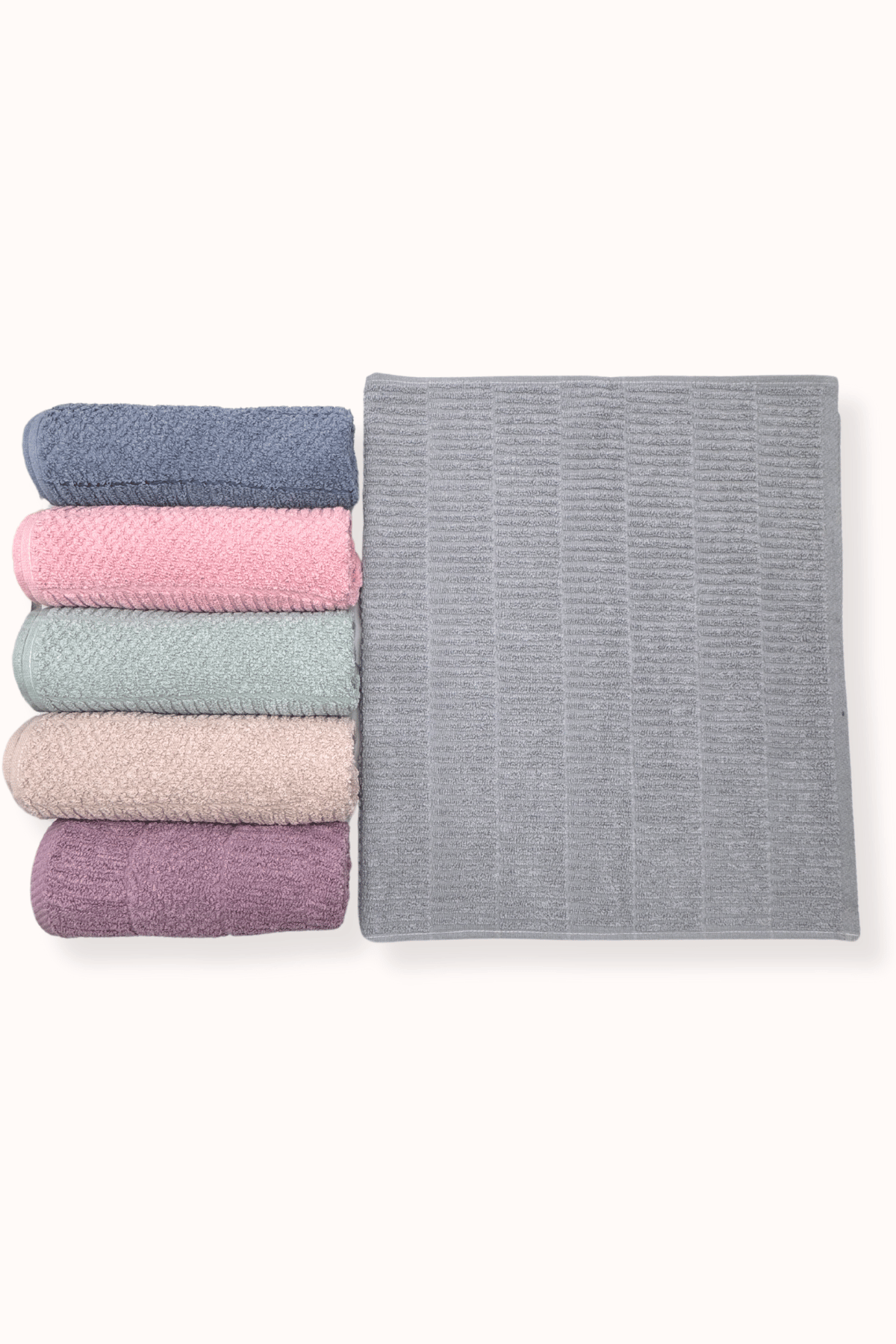 70x140 Renkli Banyo Havlu 6