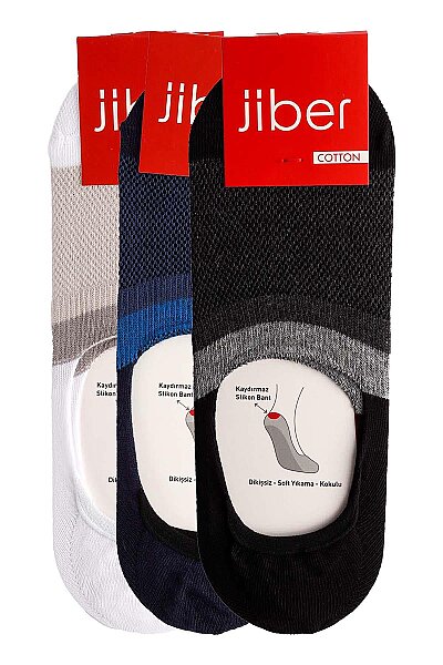 7116 Jiber Erkek Cotton Babet 12li Karışık - JİBER