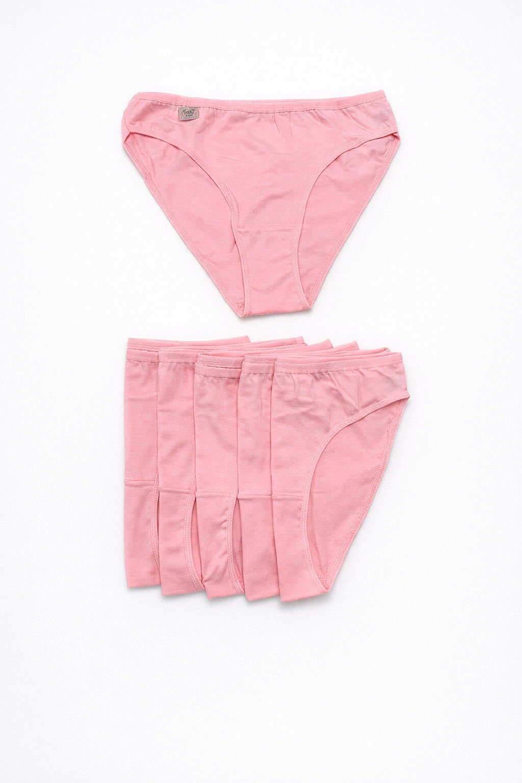 715 Tutku Kadın Elastan Düz Bikini 12li Pirates - 1