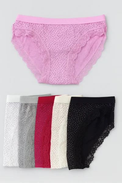 773 Tutku Kadın Işıl Bikini 12li Karışık