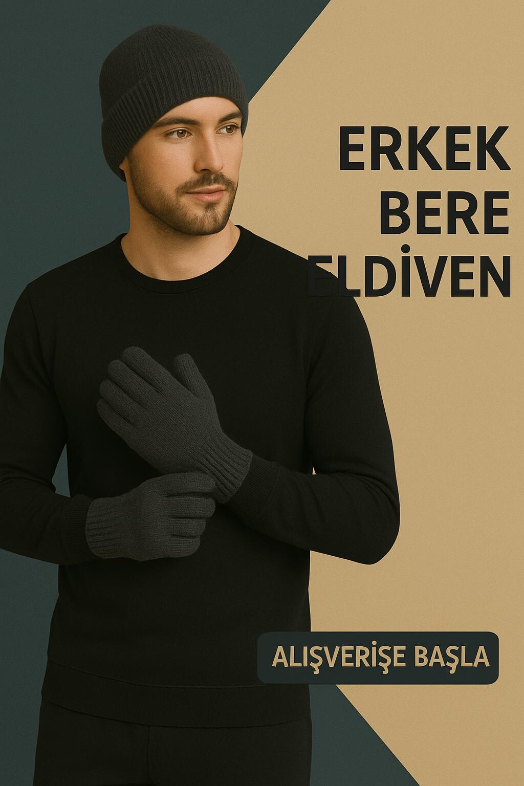 Erkek Bere ve Eldiven