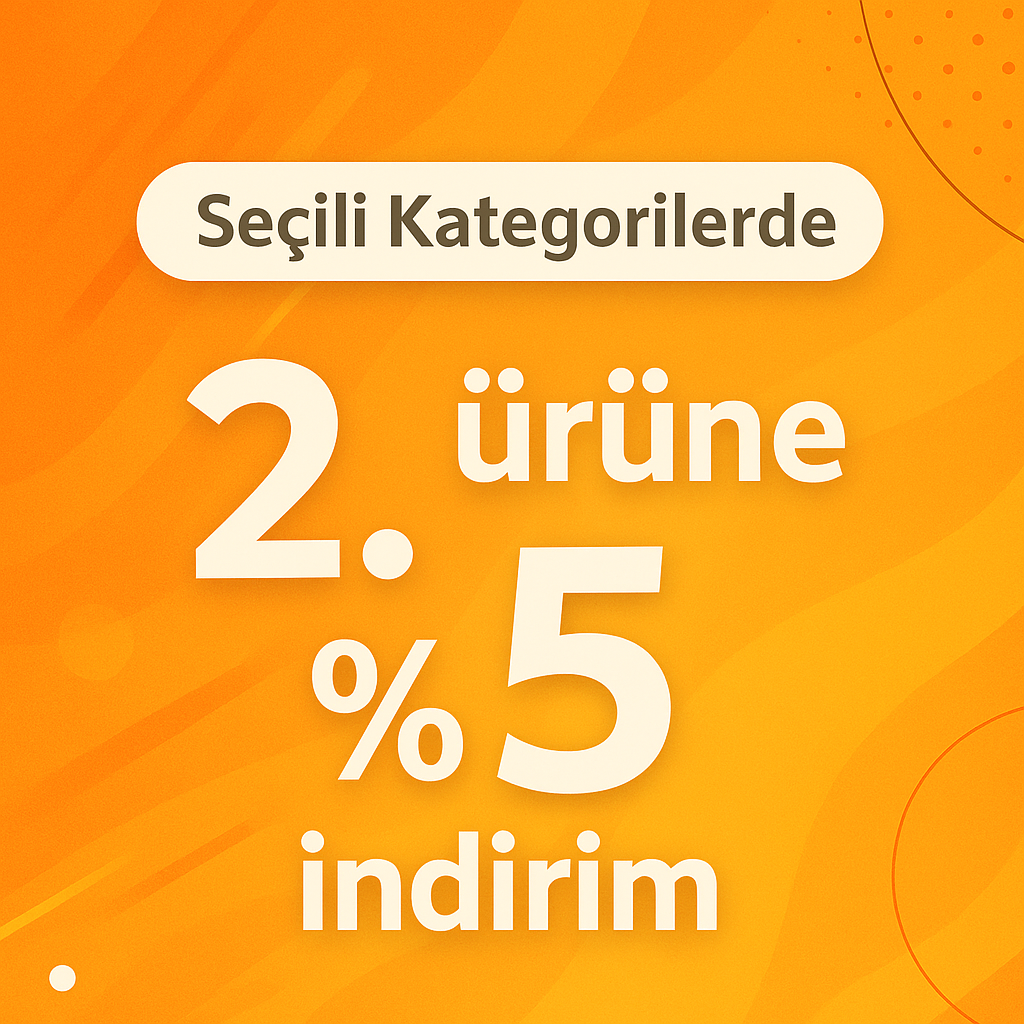 <style><!--
.kampanya-modern {
background-color: #ffffff;
border: 1px solid #e0e0e0;
border-radius: 12px;
padding: 10px;
font-family: 'Segoe UI', sans-serif;
font-size: 13px;
line-height: 1.4;
color: #444;
text-align: center;
box-shadow: 0 2px 8px rgba(0,0,0,0.05);
max-width: 100%;
}
.kampanya-modern .title {
font-weight: 600;
font-size: 13px;
background: linear-gradient(90deg, #00b894, #fdcb6e);
-webkit-background-clip: text;
-webkit-text-fill-color: transparent;
margin: 0;
}
--></style>
<div class="kampanya-modern">
<div class="title">Erkek Külotlarda 2. Ürüne %5 İndirim</div>
</div>