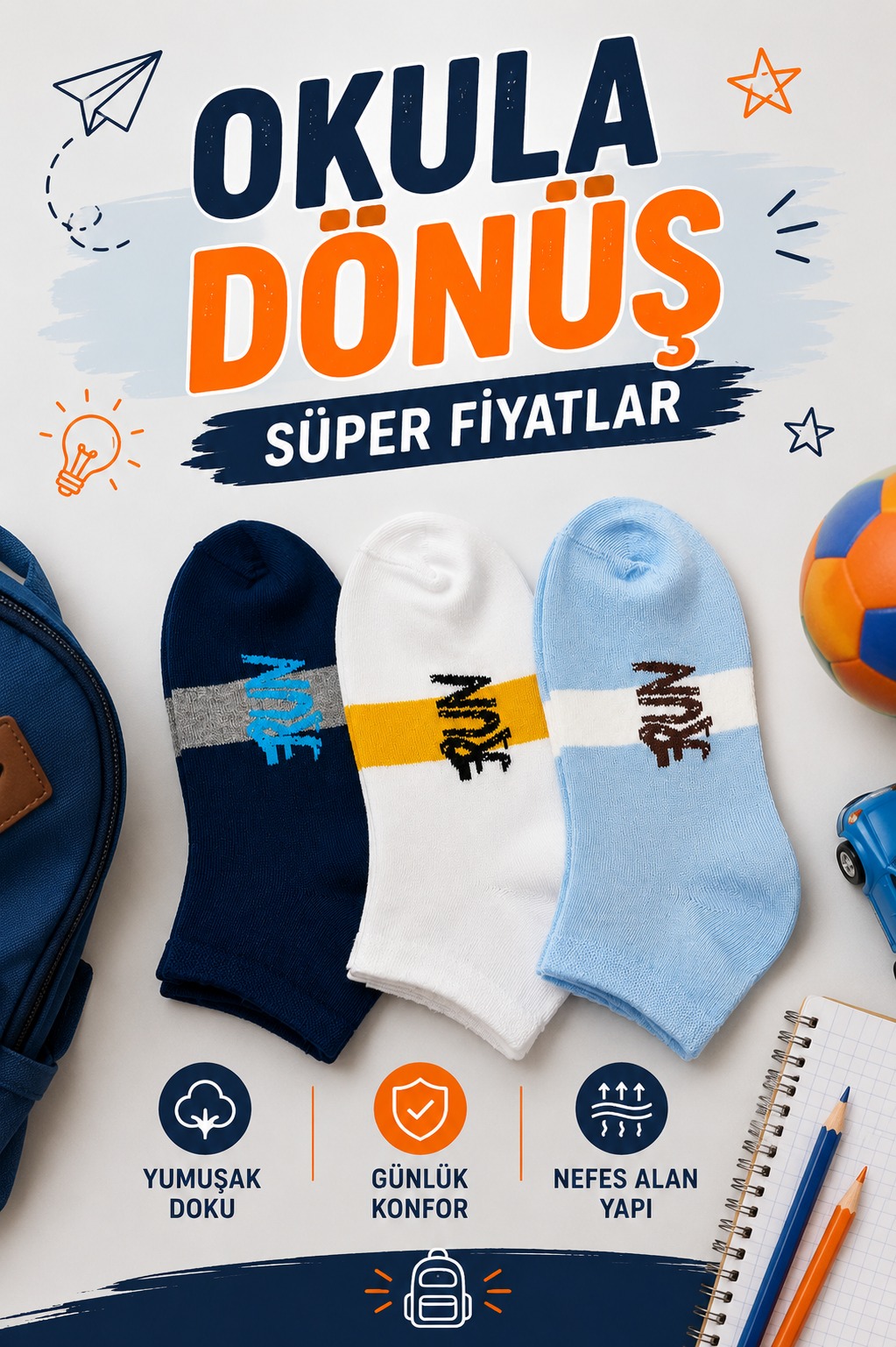Erkek Çocuk Çorap
