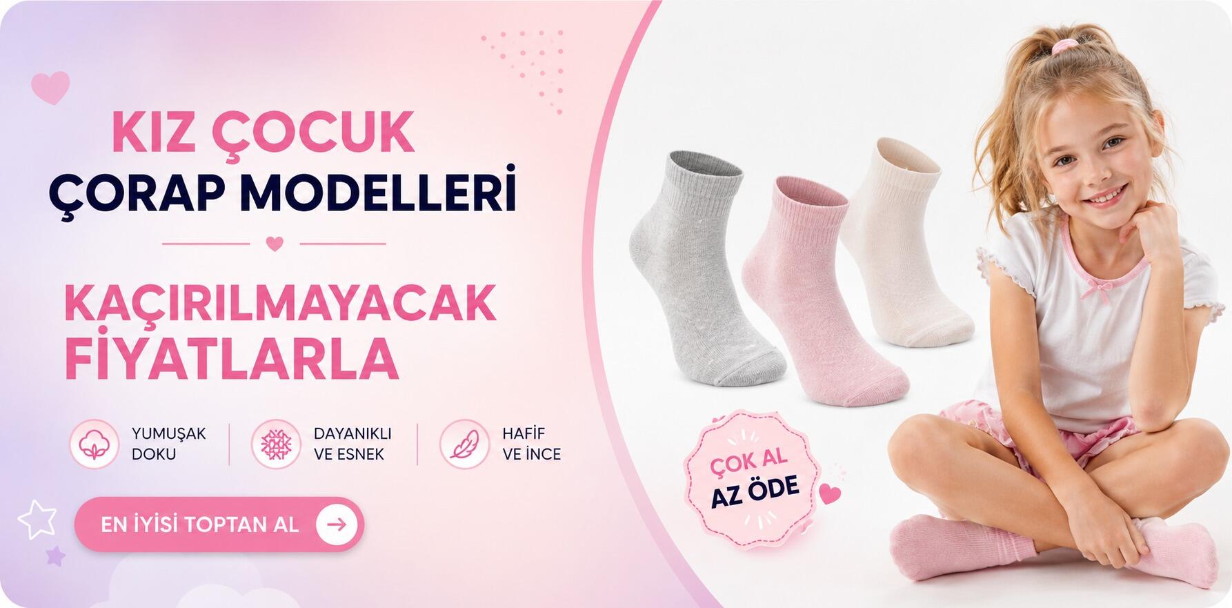 Kız Çocuk Çorap