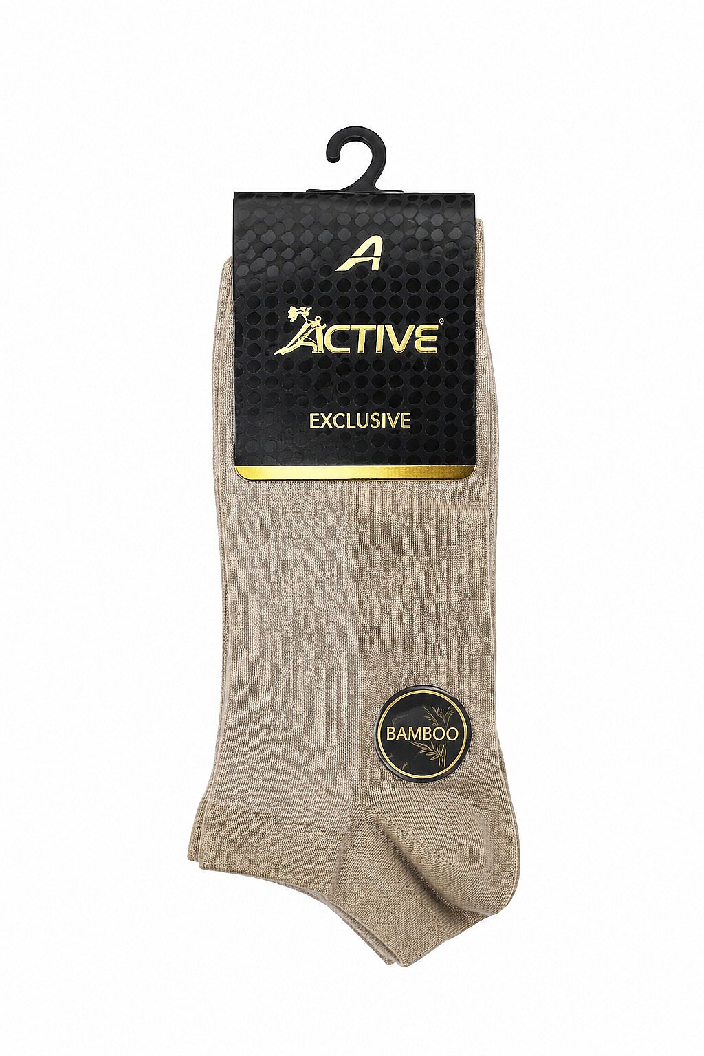 Active Erkek Bambu Patik 12'li Bej - 1
