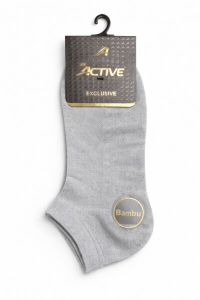 Active Erkek Bambu Patik 12'li Gri - ACTİVE