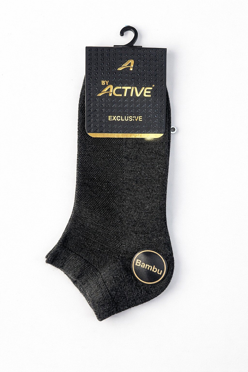 Active Erkek Bambu Patik 12'li Füme - 1