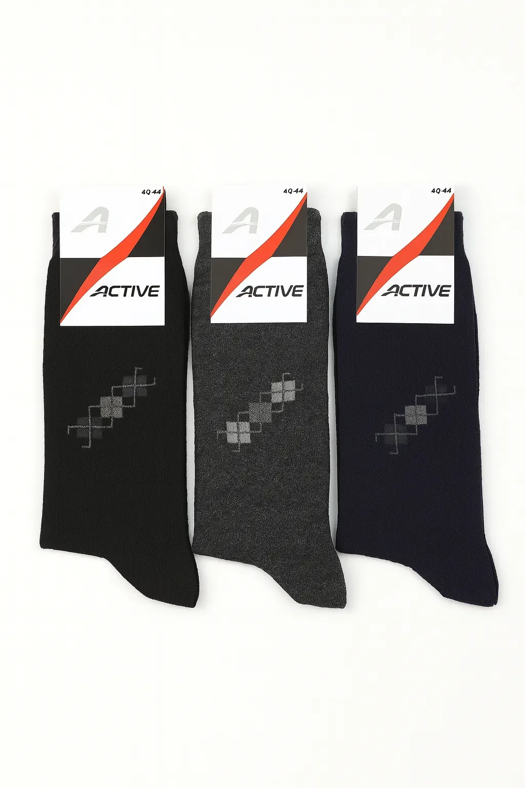 Active Erkek Havlu Çorap 12'li Karışık Renk - 1
