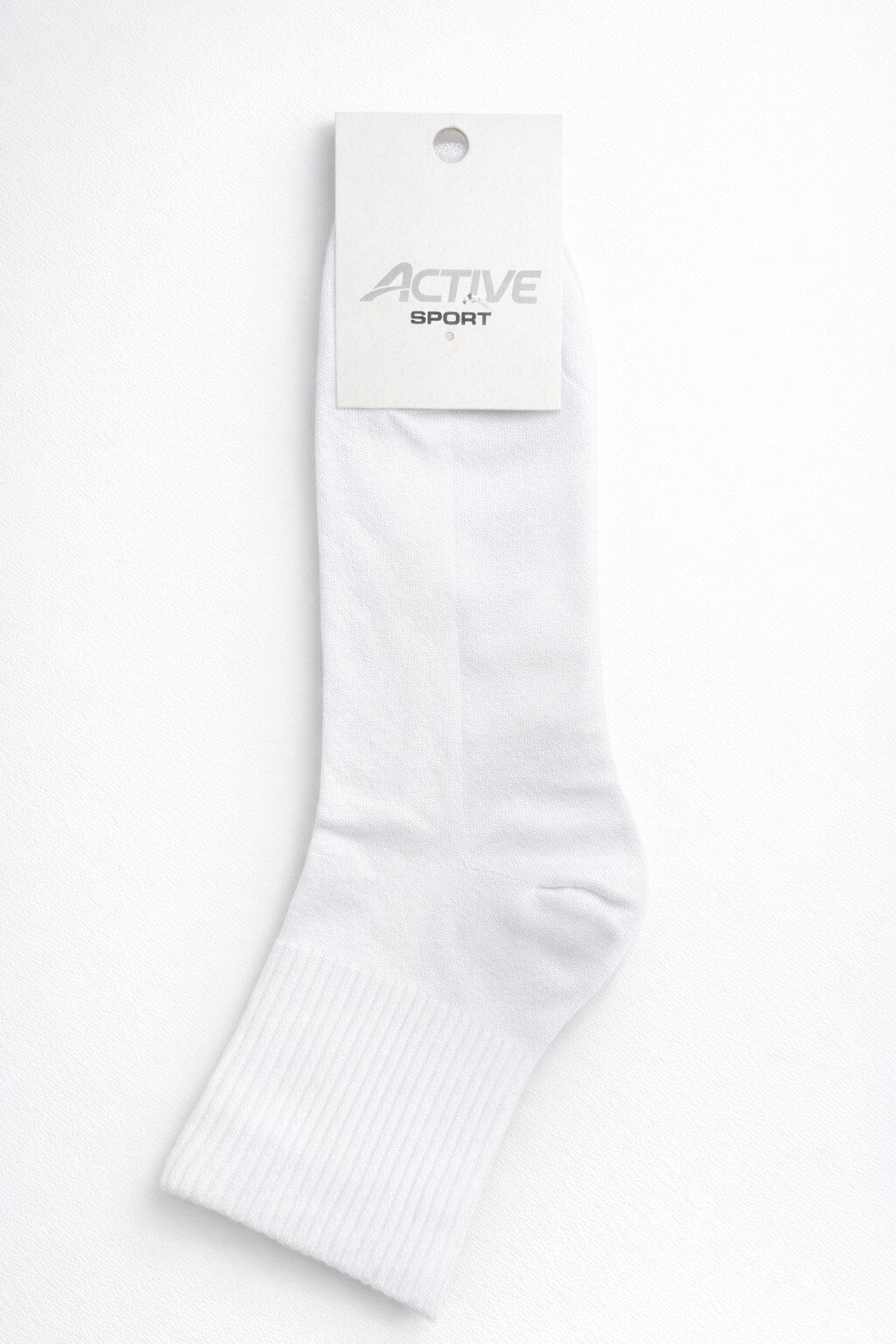 Active Erkek Havlu Yarım Konç Patik 12li Beyaz - 1