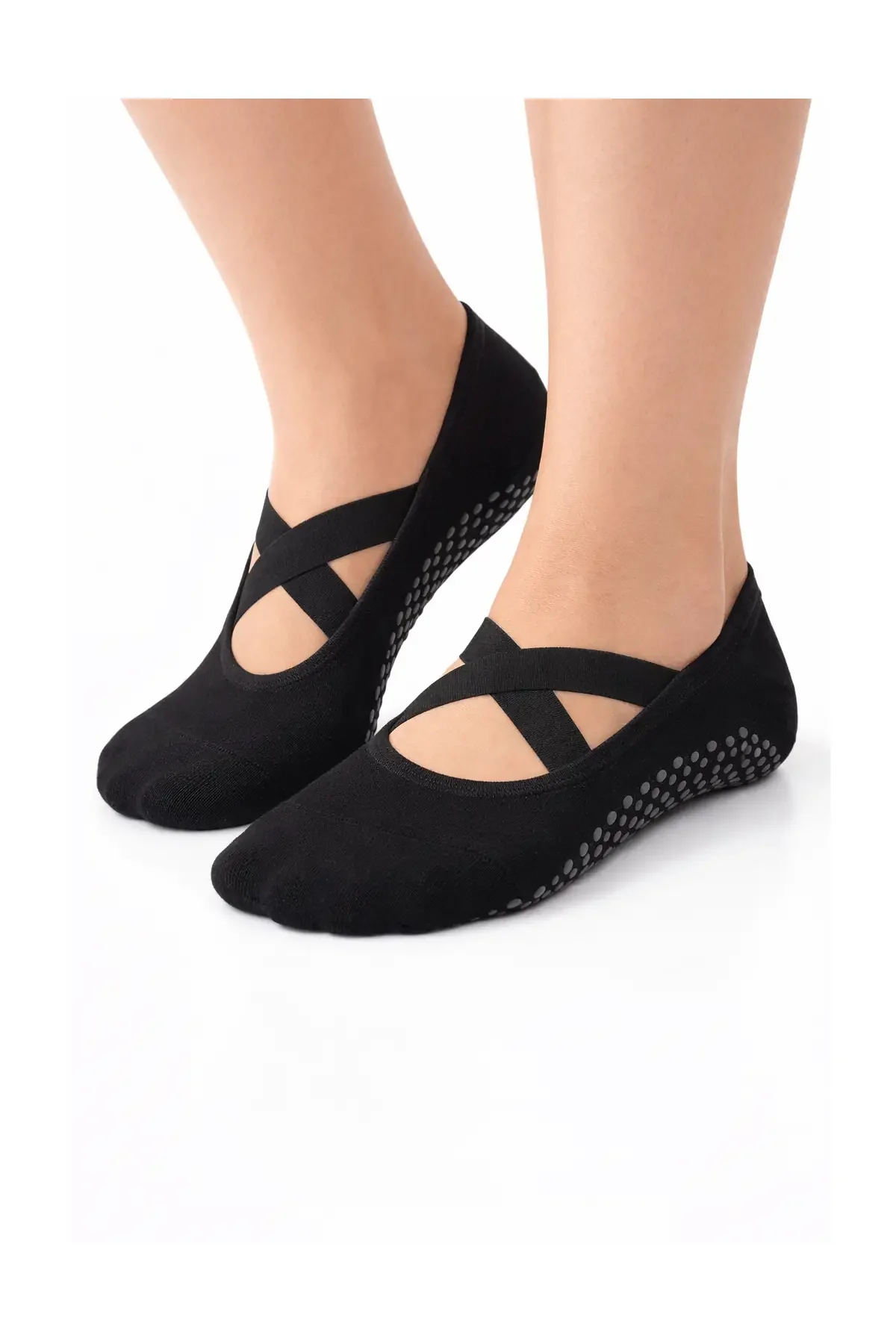 Active Kadın Plates Babet 12'li Siyah - 1