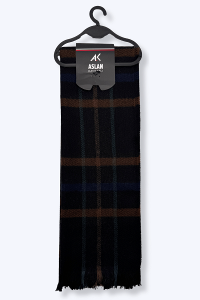 Aslan Erkek Yün Atkı Karışık - ASLAN KAVRAZLI (1)