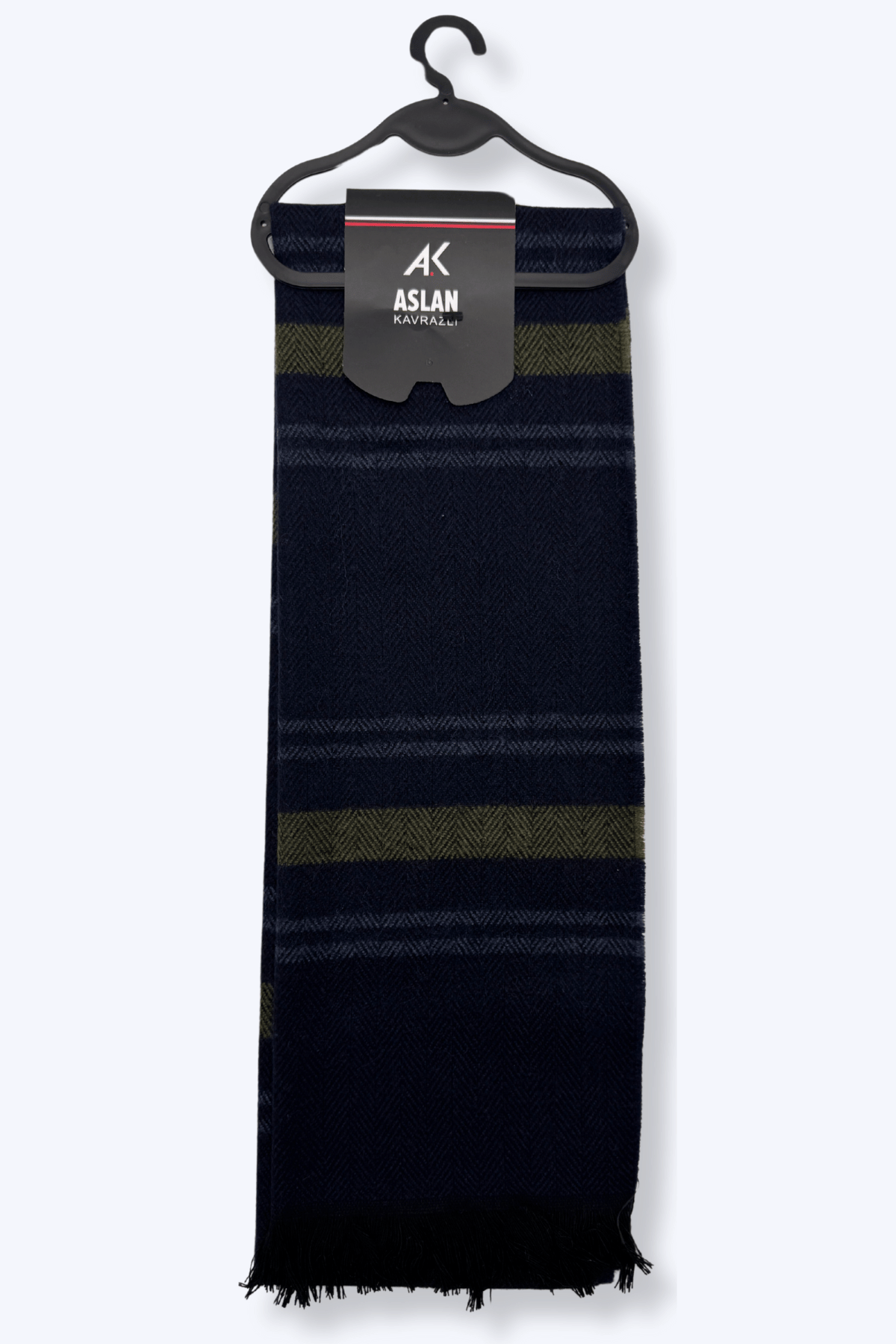 Aslan Erkek Yün Atkı Karışık - 7