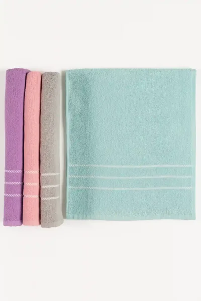 Ayçiçeği Renkli Havlu 40x75 12'li RENKLİ