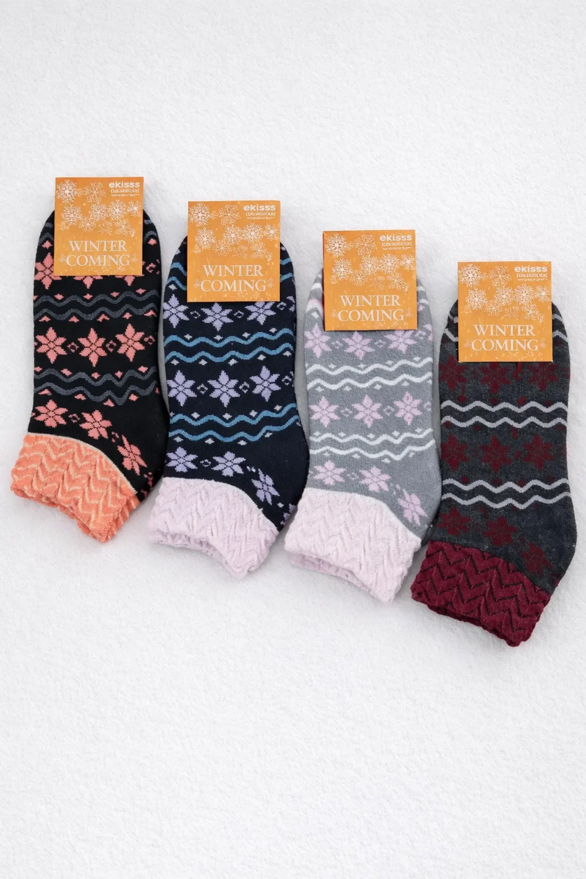 Aykut Kadın Havlu Patik 12'li - 1