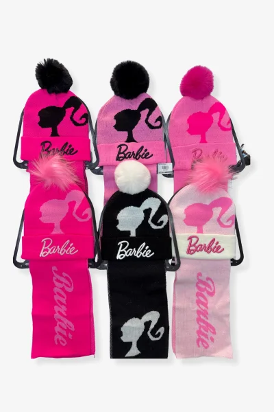 Barbi Atkı Bere 2li Takım - 1