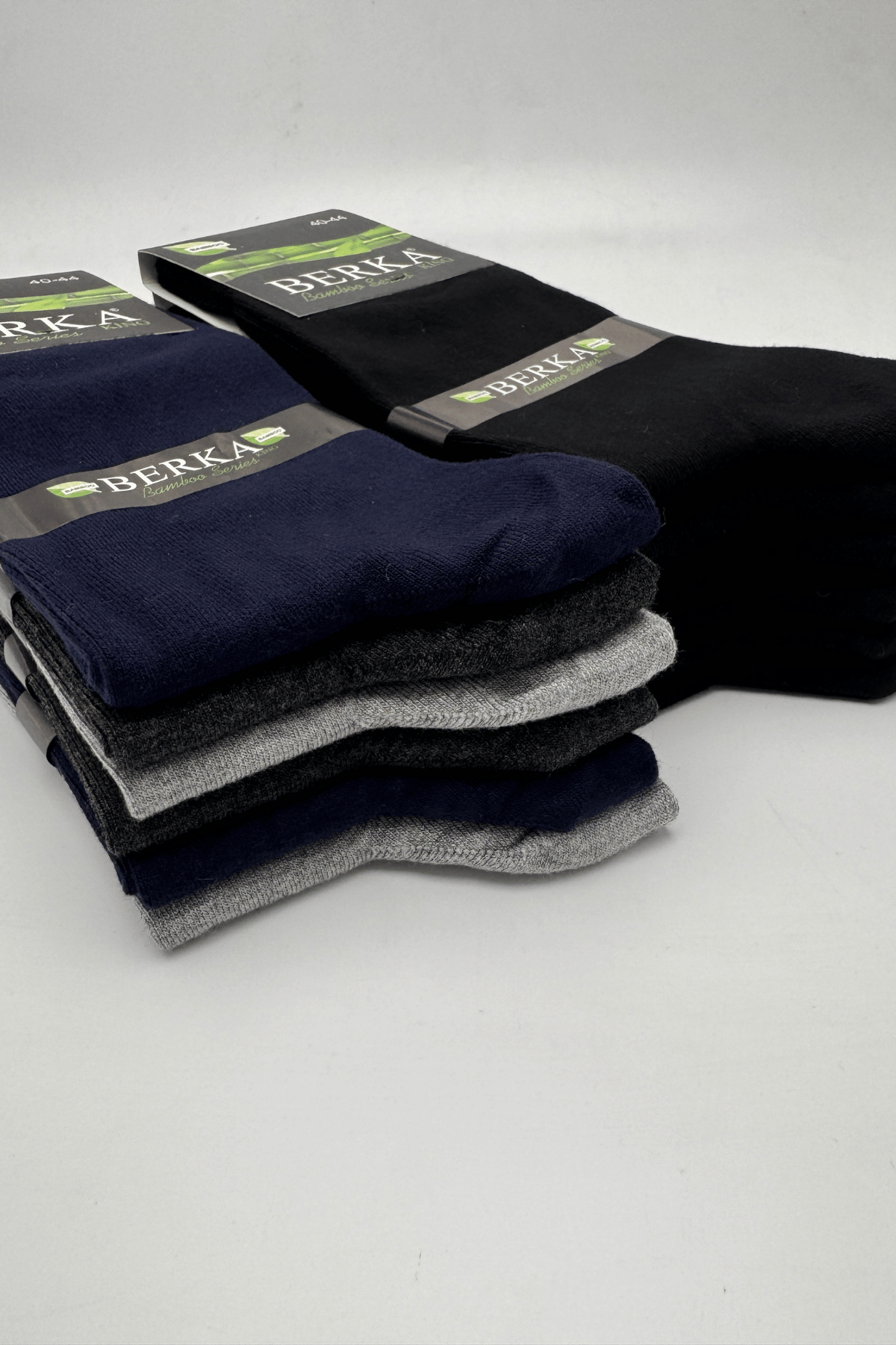 Berka Erkek Bambu Çorap 12'li Paket - 3