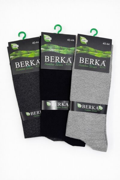 Berka Erkek Bambu Çorap 12'li Paket - BERKA ÇORAP