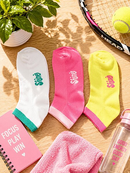 Berka Kız Çocuk 3'lü Patik 12'li Paket - 6