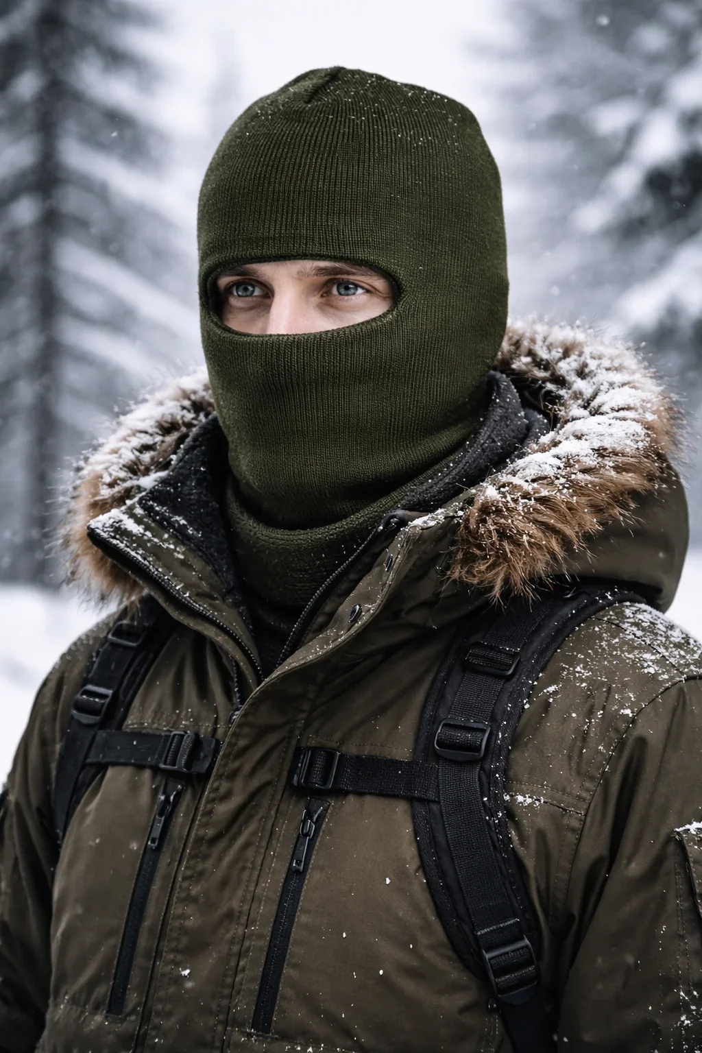 Büyük Cıft Katlı Karbaslıgı Bere 6'lı Haki - 1