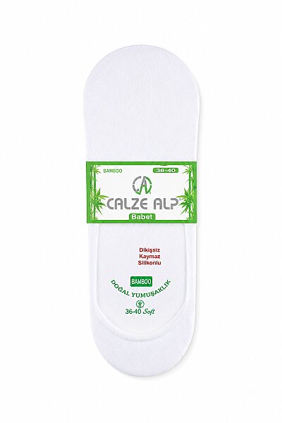Calze Alp Erkek Bambu Babet 12'li