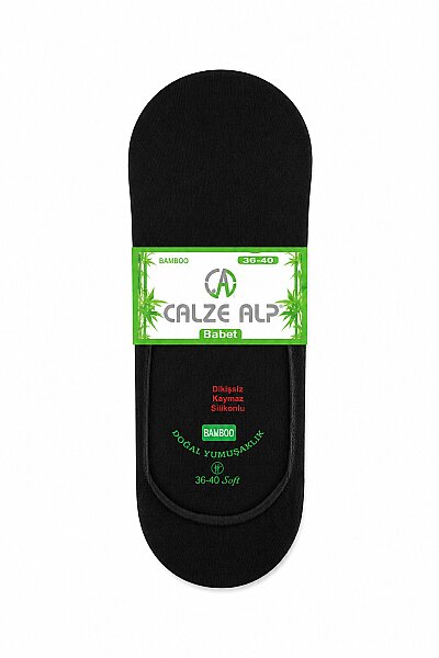 Calze Alp Erkek Bambu Babet 12'li