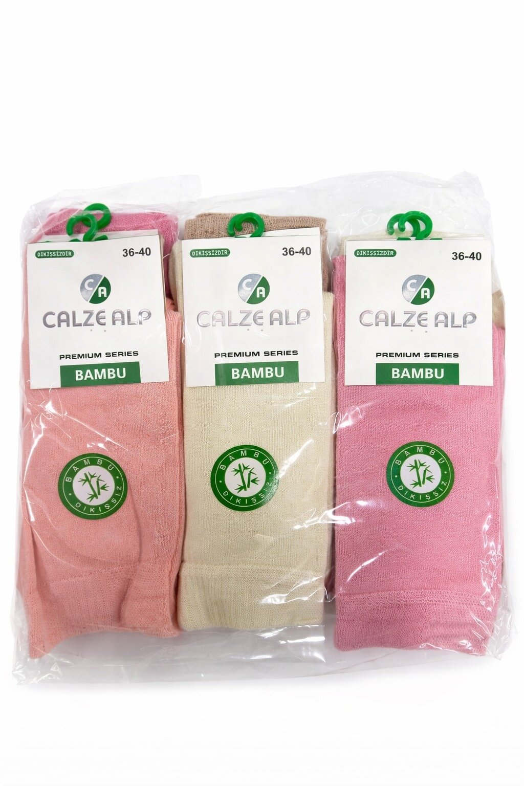 Calze Alp Kadın Çorap 12li Karışık (a) - 2
