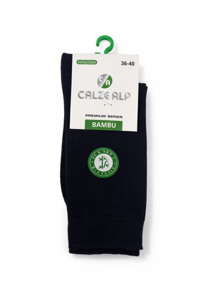Calze Alp Kadın Çorap 12li Siyah - CALZE ALP