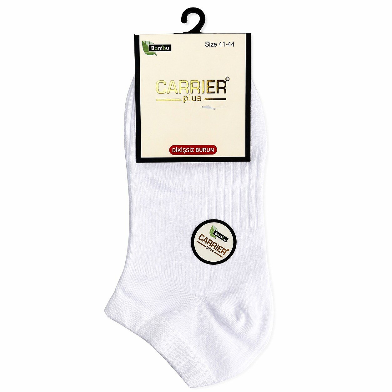 Carrier Erkek Kısa Patik 12li Beyaz - 1