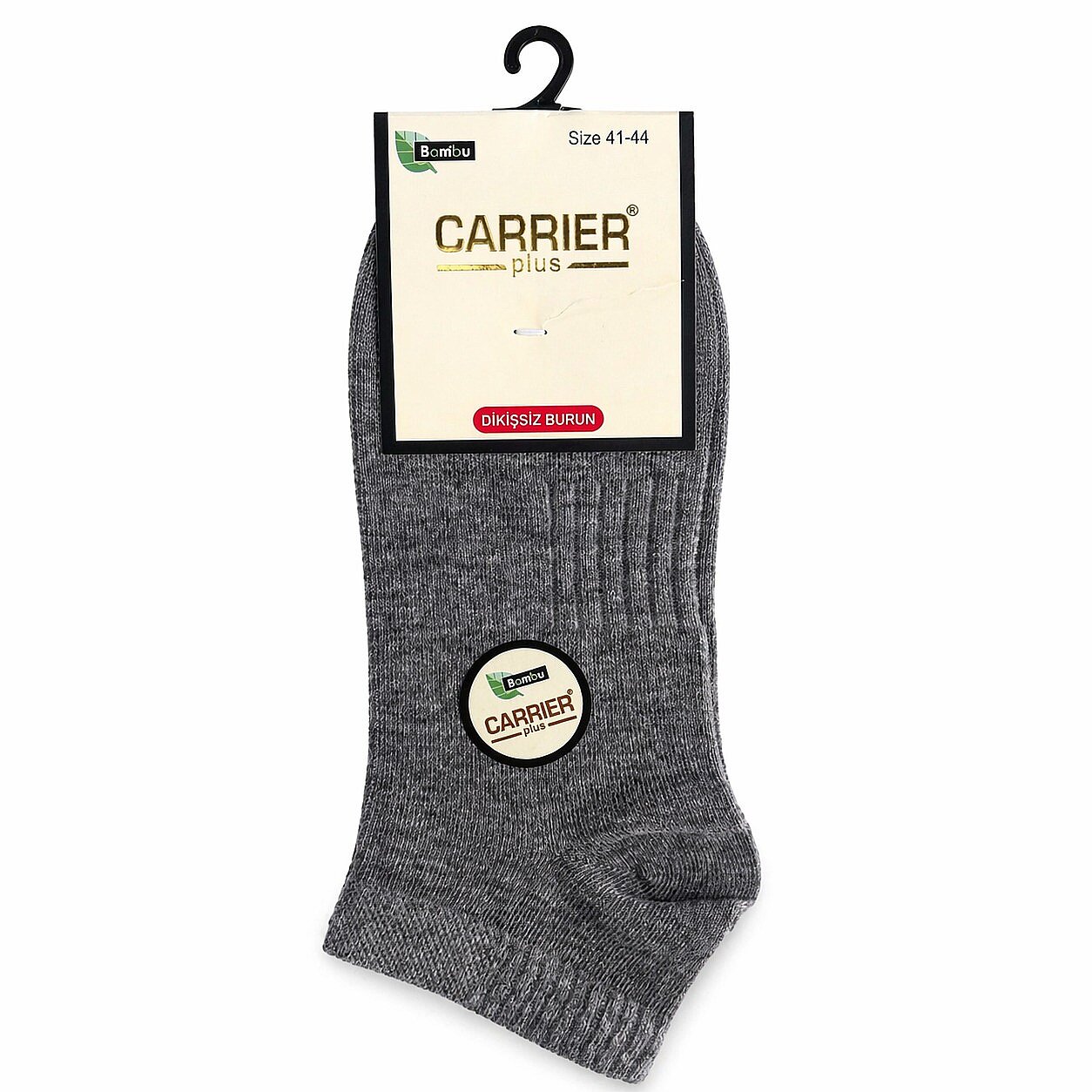 Carrier Erkek Kısa Patik 12li Gri - 1