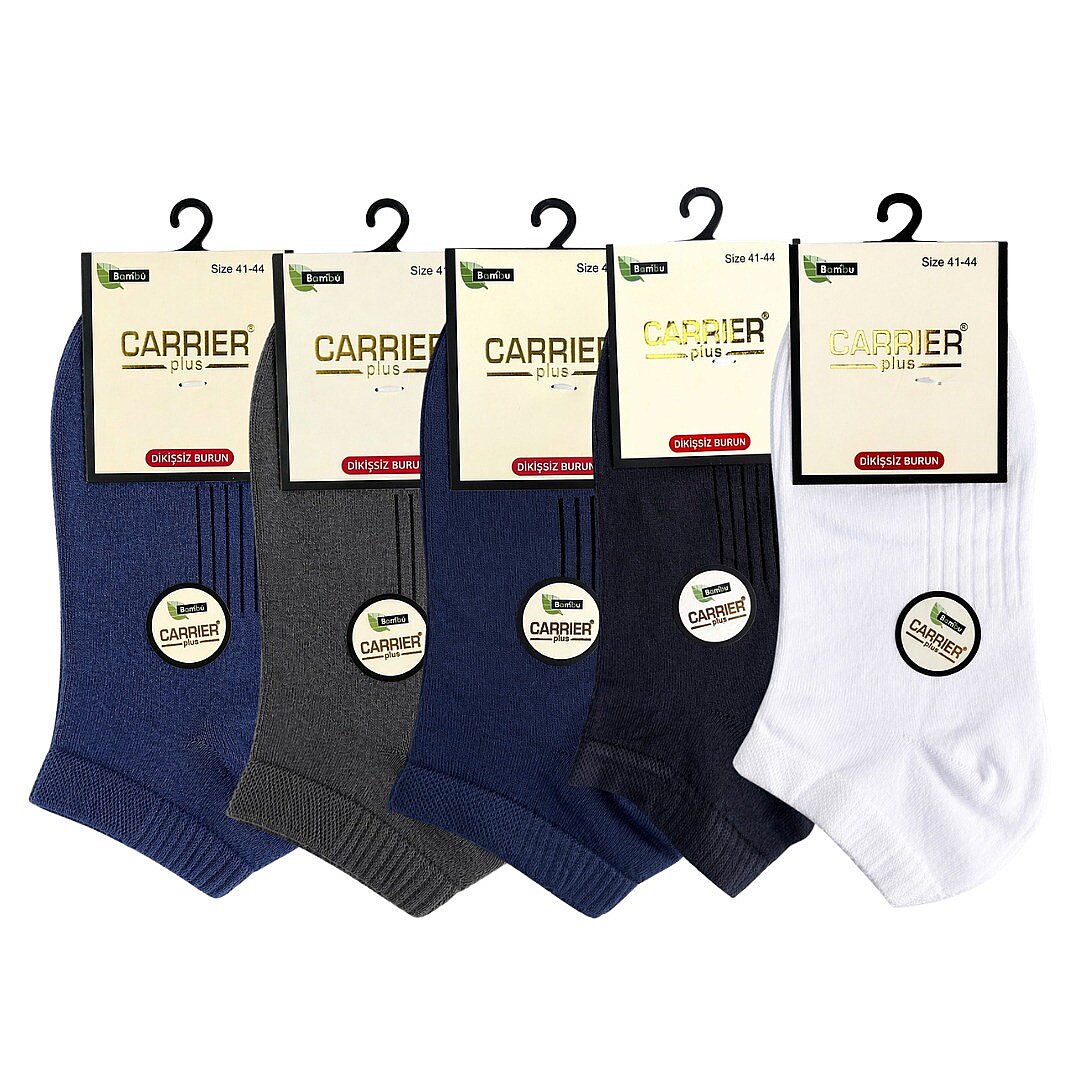 Carrier Erkek Kısa Patik 12li Karışık - 1