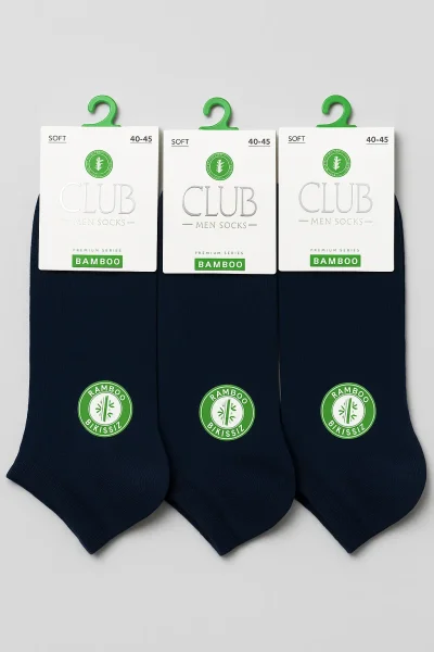 Club Erkek Bambu Patik 12'li Lacivert