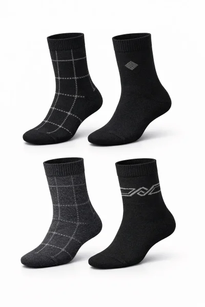 Club Erkek Lambswool Çorap 12'li - CLUB (1)