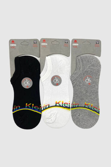 Dikişsiz Çocuk Sneaker 12'li Paket Asorti - GÜLÇEK ÇORAP