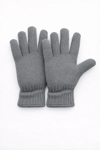 Dnz Çift Kat Eldiven 6lı Gri Gri