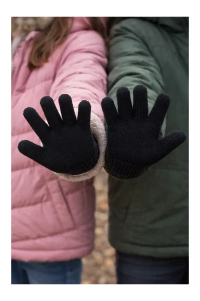 Dnz Garson Eldiven 6'lı Siyah - DENİZ ÖRME (1)