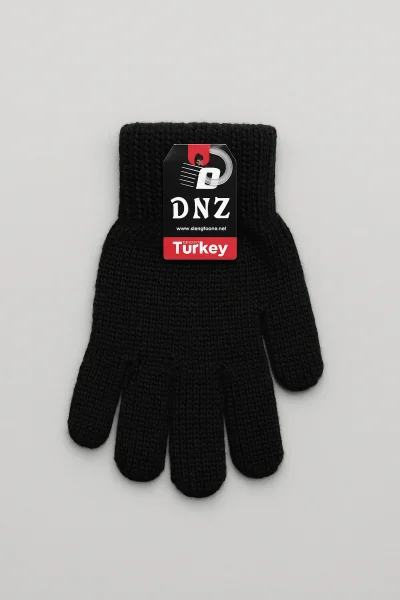 Dnz Kardelen Çocuk Eldiven 6lı Siyah 