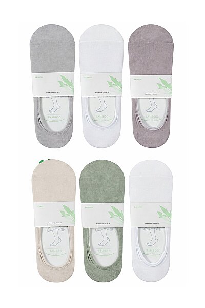 Ekinoks Kadın Bambu Babet 12'li - EKİNOKS SOCKS (1)